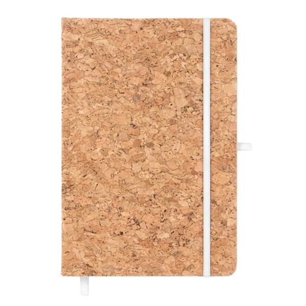 MidOcean Suber Cork A5 Notebook - White - 
