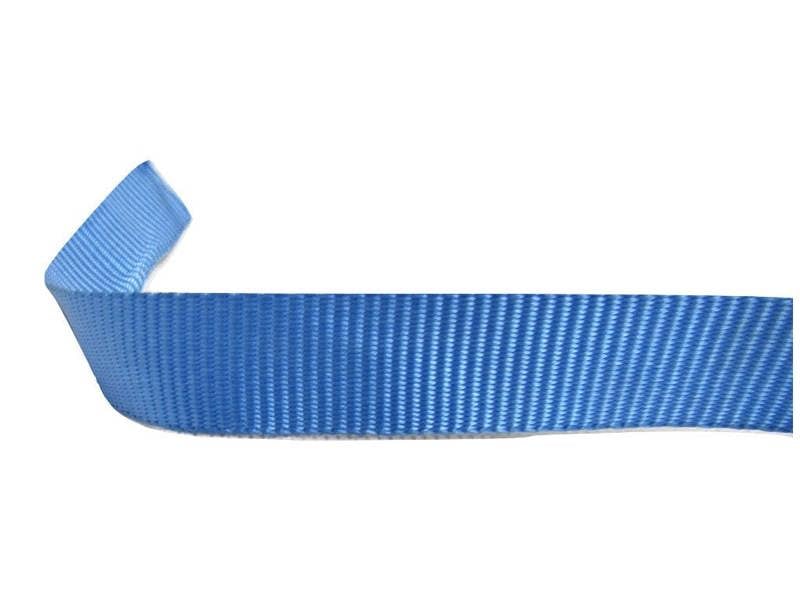 Polyester Webbing Strap Tape Roll 100M 25MM Blue (Tie Down Lashing Belt)