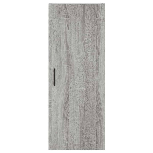 Berkfield Highboard Grey Sonoma 34.5x34x180 cm Engineered Wood