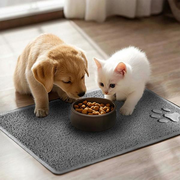 Nicoman Pet Feeding Mat, Mini Paw Design 60x40 cm