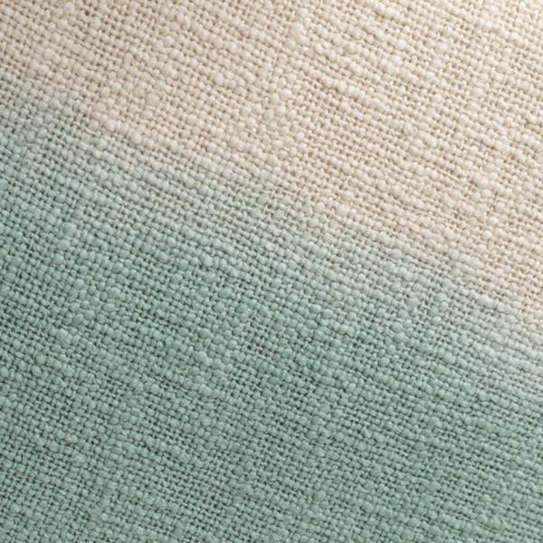 Furn Mizu Dip Dye Square Cushion Cover - Eucalyptus
