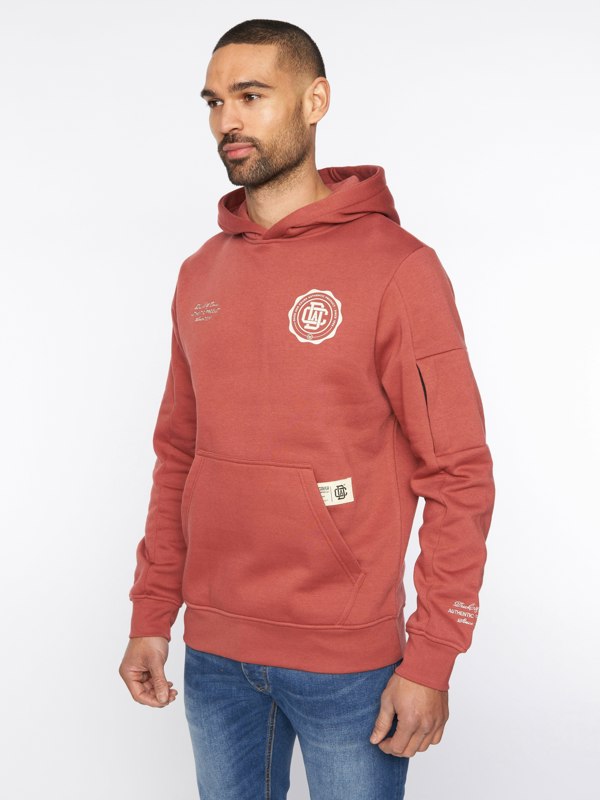 Duck and Cover Keyaan Hoodie - Red