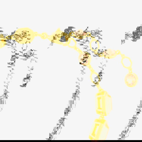 Swarovski Millenia Gold Tone Plated Octagonal Crystal Tennis Bracelet 5720912