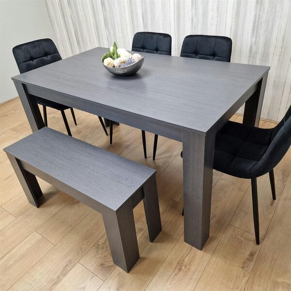 Kosy Koala Dining Table Set with 4 Chairs and a Bench Dining Room and Kitchen table set of 4