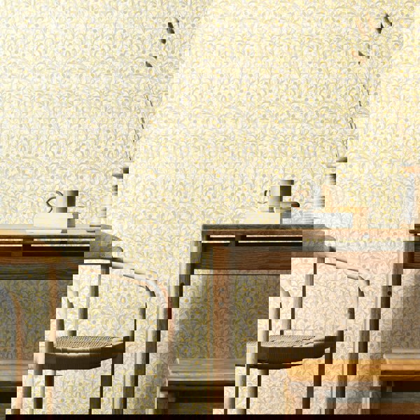 Hoopla Walls Floral Trail - Thyme 10m Wallpaper