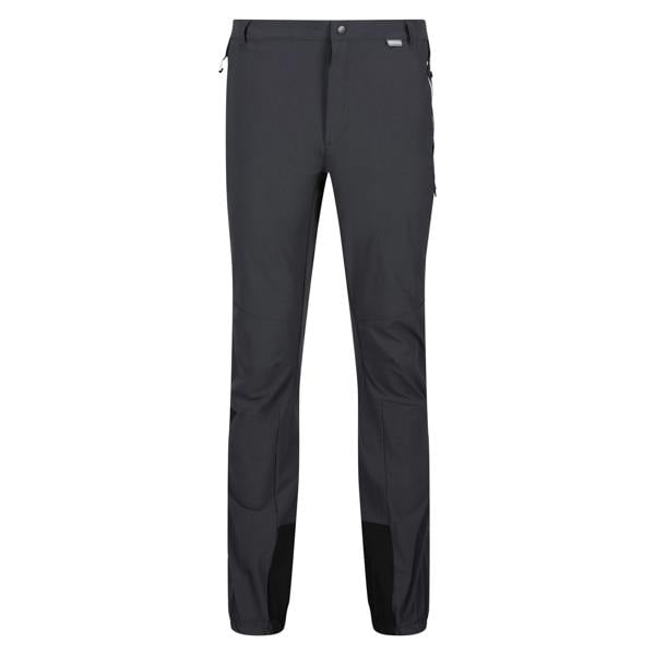 Regatta Mens Mountain III Hiking Trousers - Seal Grey/Black - 