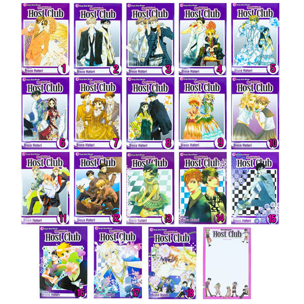 Ouran High School Host Club Box Set: Volumes 1-18