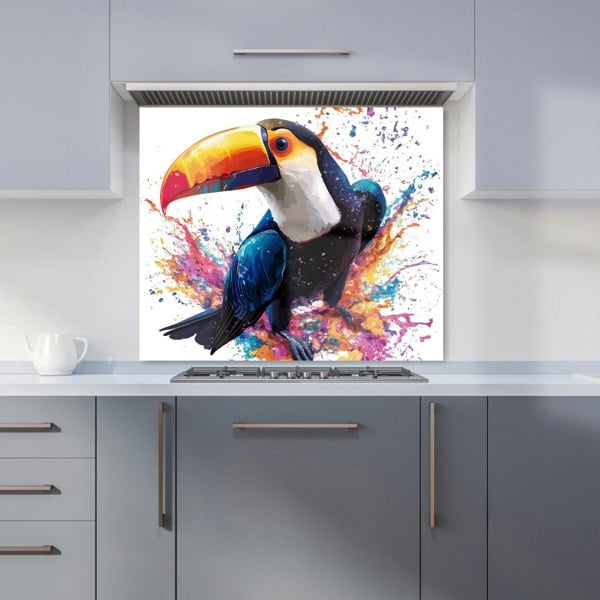 Warren Reed - Designer Toucan's Splash of Vivid Life Kitchen Splashback