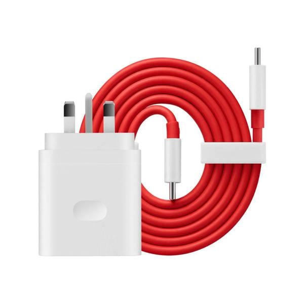 OnePlus Supervooc 160W Type C UK Adapter with C to C Cable White - 5461100136