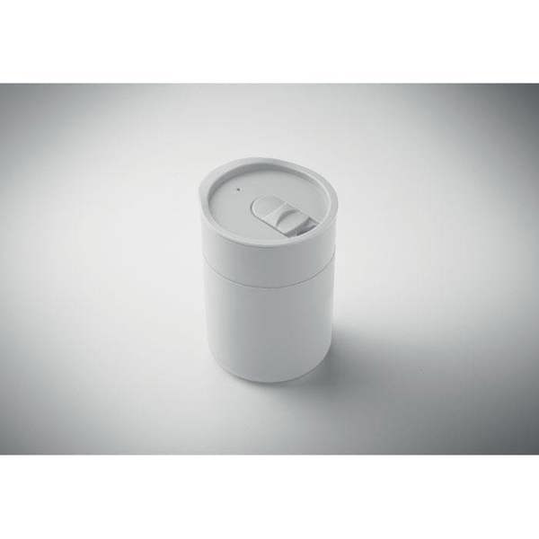 MidOcean Goblet Polypropylene 330 ml Tumbler - White - 