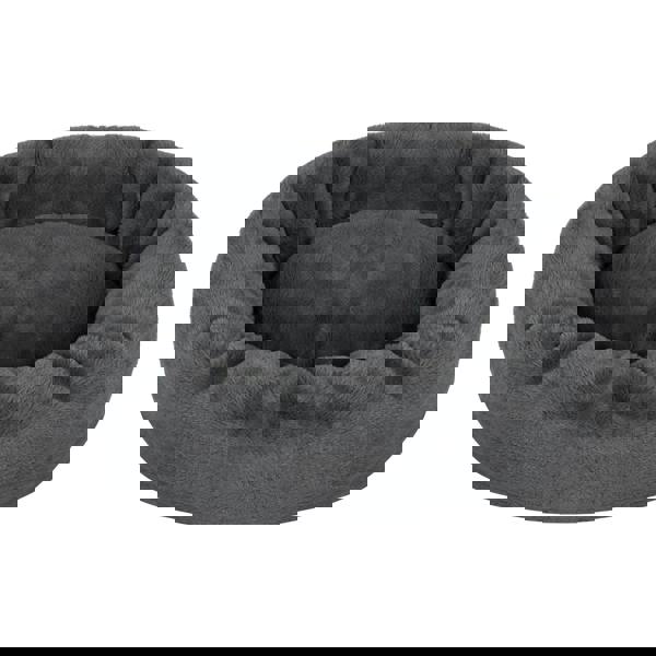 Skylos Dog Bed Small Donut Soft Plush Pet Cat Beds Calming Anti Anxiety Washable