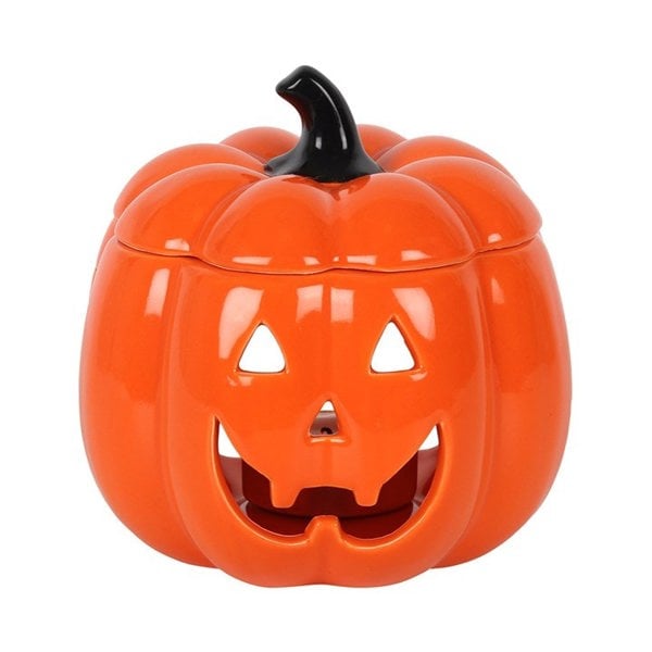 Serano Orange Jack-O-Lantern Oil Burner