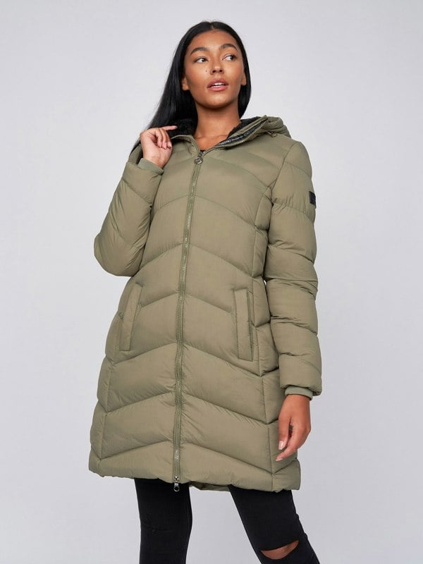 Crosshatch Ladies Mirander Jacket Olive