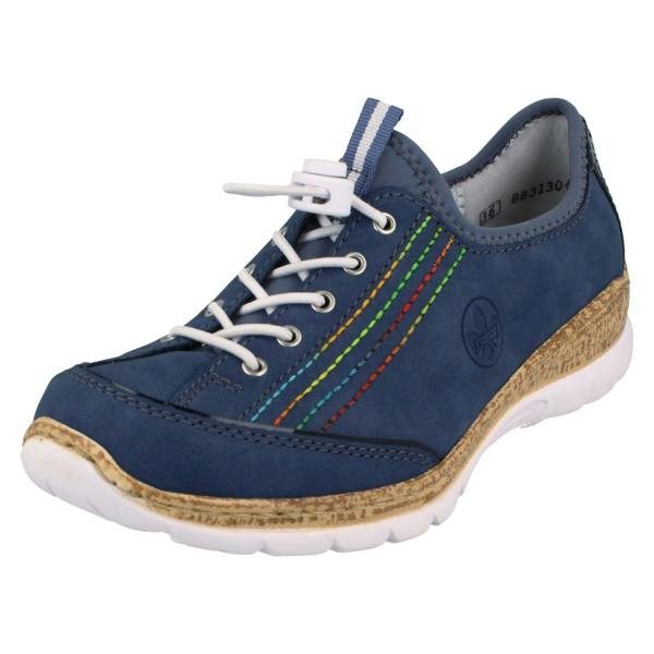 Rieker Ladies Rieker Rainbow Detailed Trainers N42T0