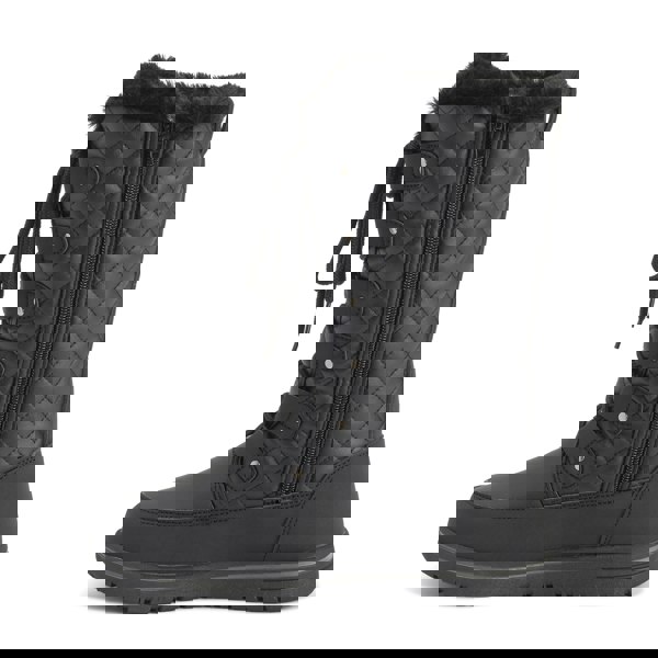 VIVA Polar Boot Women's Fleece Lined Snow Winter Hiking Durable Ankle Boots