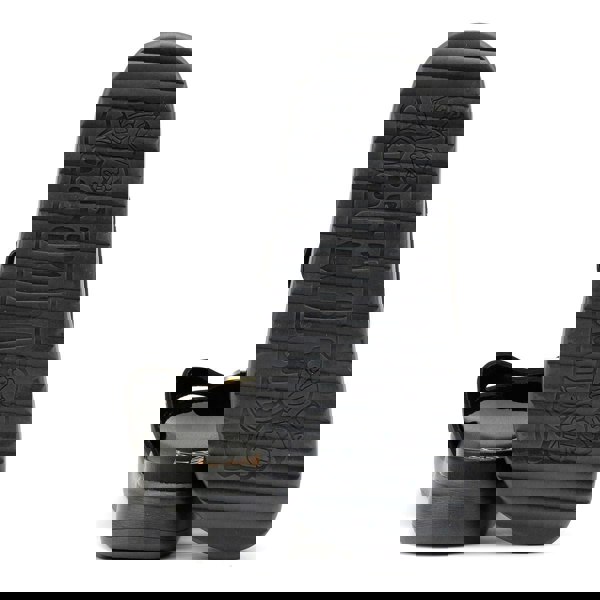 Desert Fleur Girasol Nubuck Women's Black Sandals