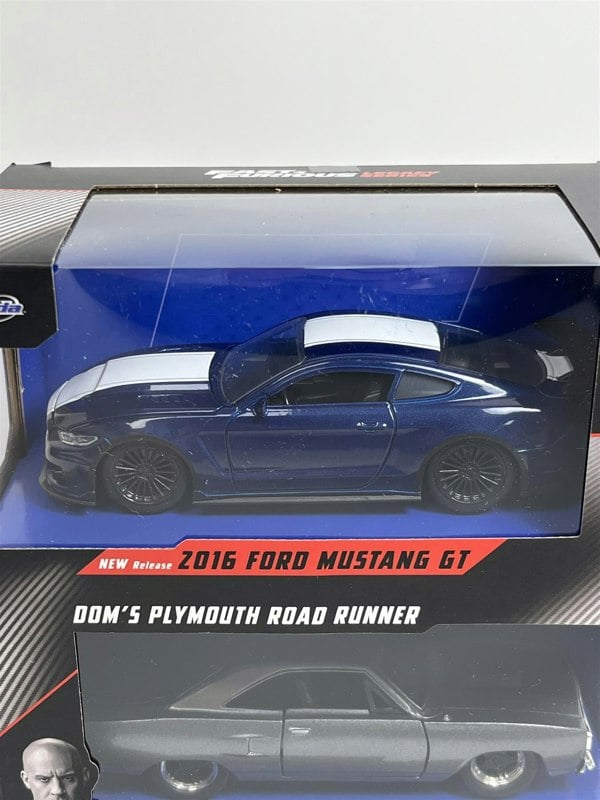 Jada Fast and Furious Twin Set Ford Mustang and Plymouth Road Runner 1:32 Jada 253202018 34255