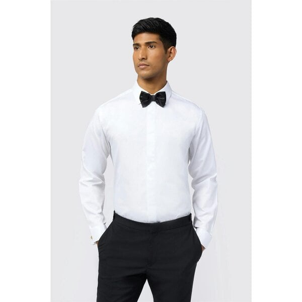 Ted Baker Slim Fit Ottila White Stretch Dress Shirt