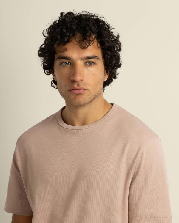 Larsson & Co Arvid - Ribbed T-Shirt