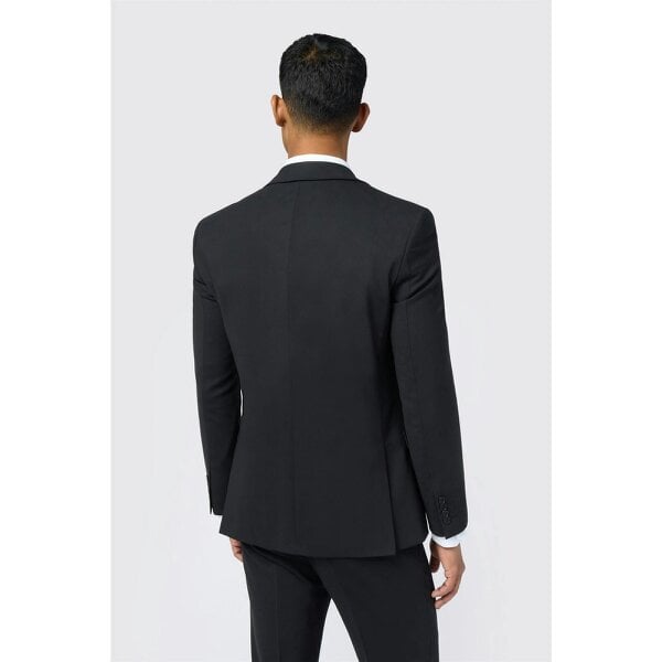 Ted Baker Slim Fit Performance Black Panama Jacket