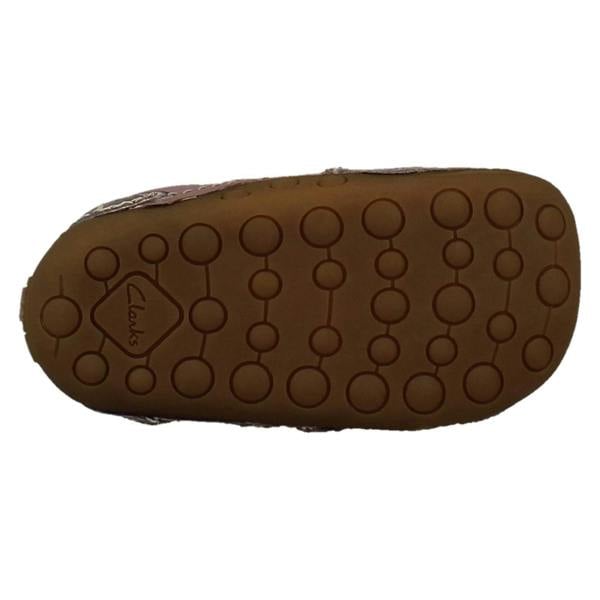 Clarks Childrens Clarks Casual Hook And Loop Strap Shoes Tiny Sky T