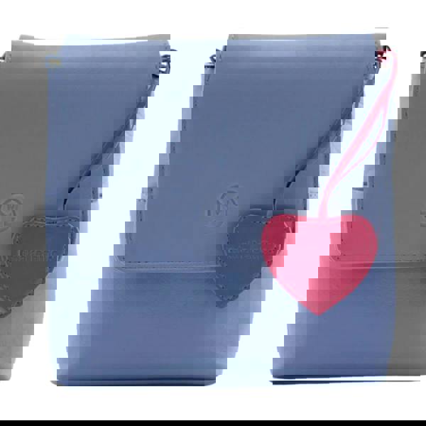 Mala Leather Anishka Heart Leather Travel Cross Body Bag