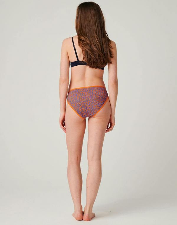 British Boxers Women's Bamboo High Leg Knickers – Citrus Safari