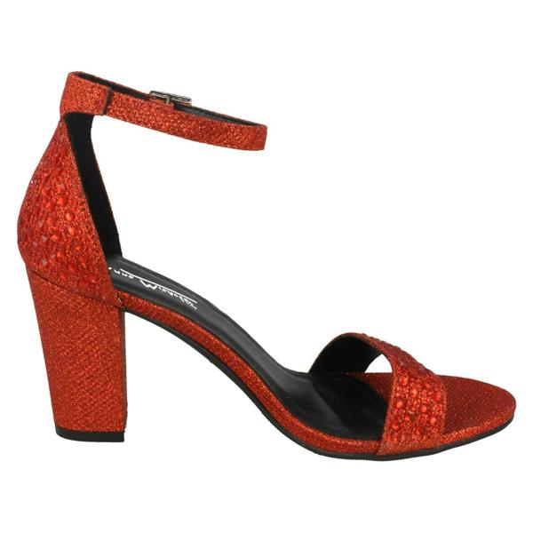 Anne Michelle Ladies Anne Michelle Diamante Sandals