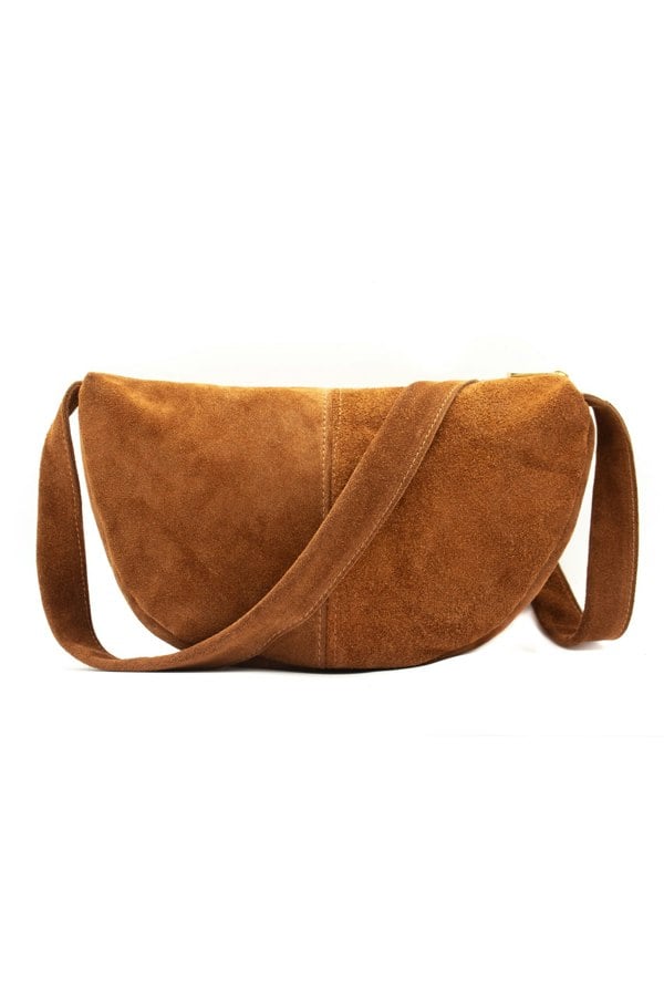 Kitise Italian Fashion Suede Leather Shopper Tote Shoulder Bag