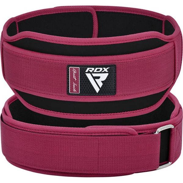 RDX Sports WEIGHT LIFTING DOUBLE BELT RX5 PINK