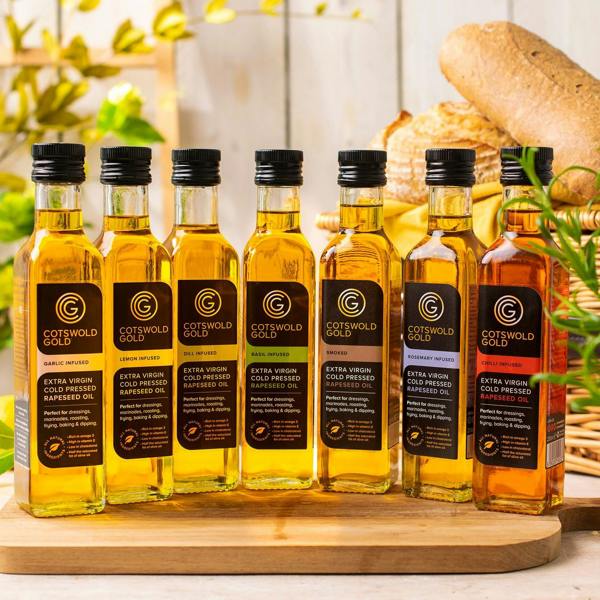 Cotswold Gold Rapeseed Oil Infusions - Basil
