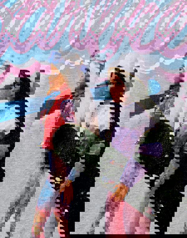 Barbie Womens Grey Merry & Bright Short Sleeved T-Shirt