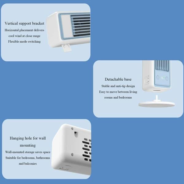 Leaper Portable USB Tower Fan with Remote Control