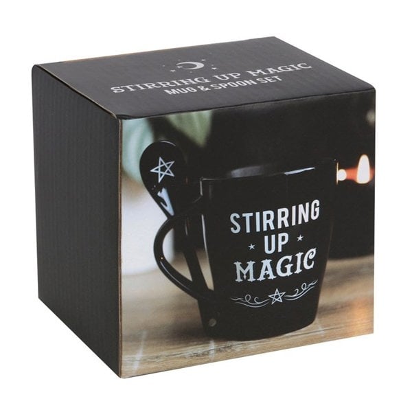 Serano Stirring Up Magic Mug and Spoon Set