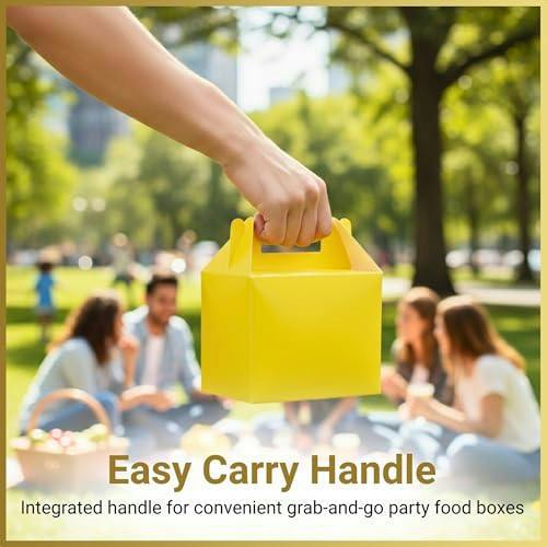Cardboard Party Food Boxes in Mixed Pack Sizes for Cakes, Snacks and Treats image 8