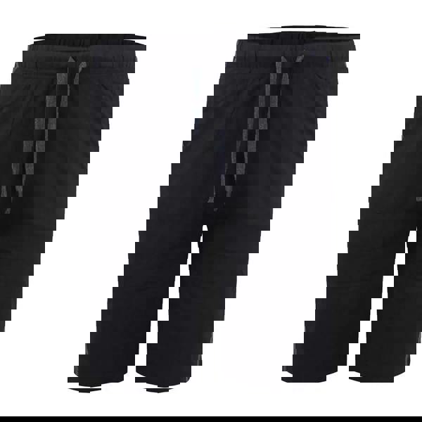 Duke Mens D555 Rayan Jersey Side Stripe Kingsize Shorts (Pack of 2) - Black/Charcoal