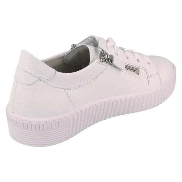 Gabor Ladies Gabor Casual Trainers With Side Zip And Laces 63.334