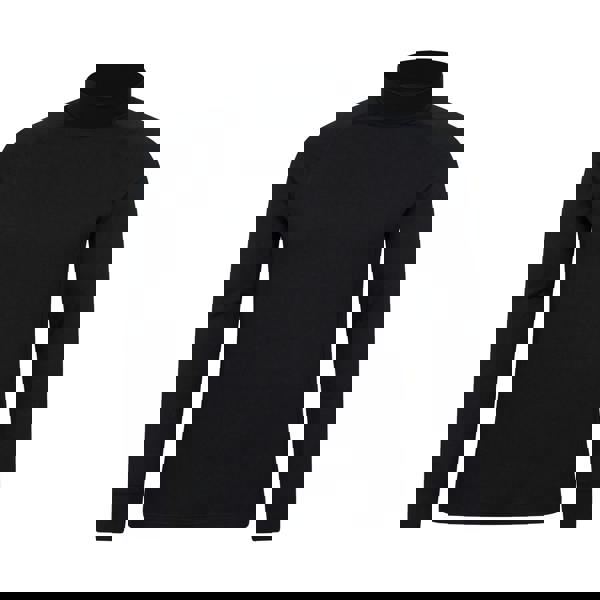 Mountain Warehouse Mens Summit Merino Wool Funnel Neck Thermal Top - Black - 