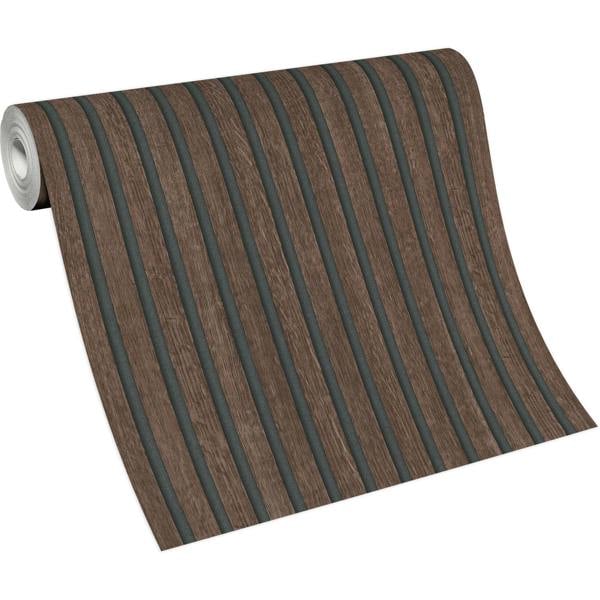 Erismann Acoustic Panel Wood Slat Realistic Wallpaper