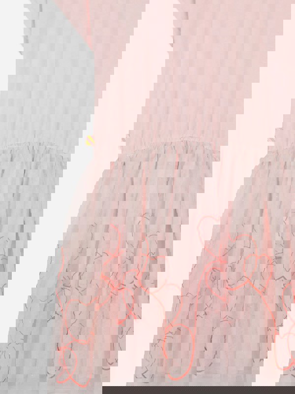 Billieblush Girls Bi-material Dress in Pink