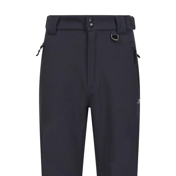 Trespass Mens Hemic Softshell Trousers - Dark Flint