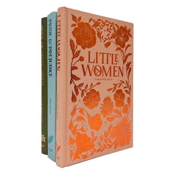 Little Women, Pride and Prejudice and Anne of Green Gables 3 Book Set (Wordsworth Luxe Collection)