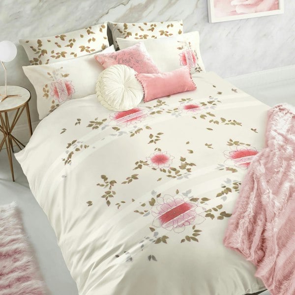 Intimates Rosette Duvet Cover & Pillowcase Set