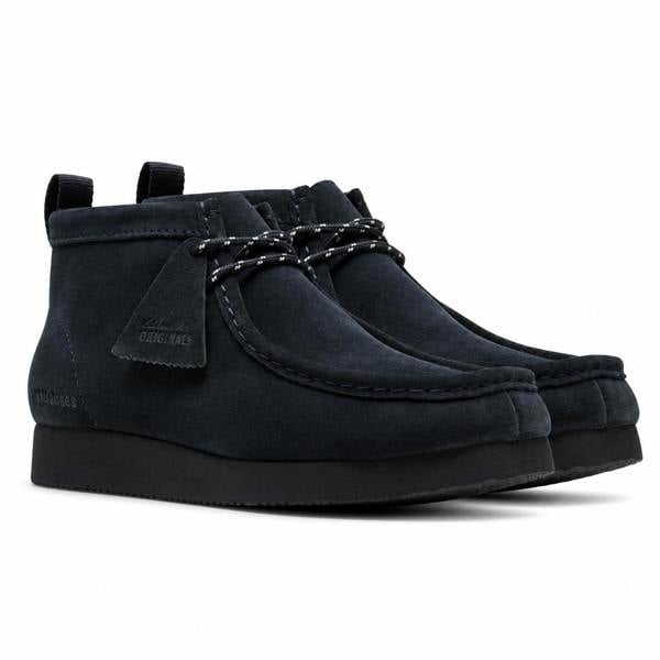 Clarks Originals Wallabee Lite Boots Ink Suede