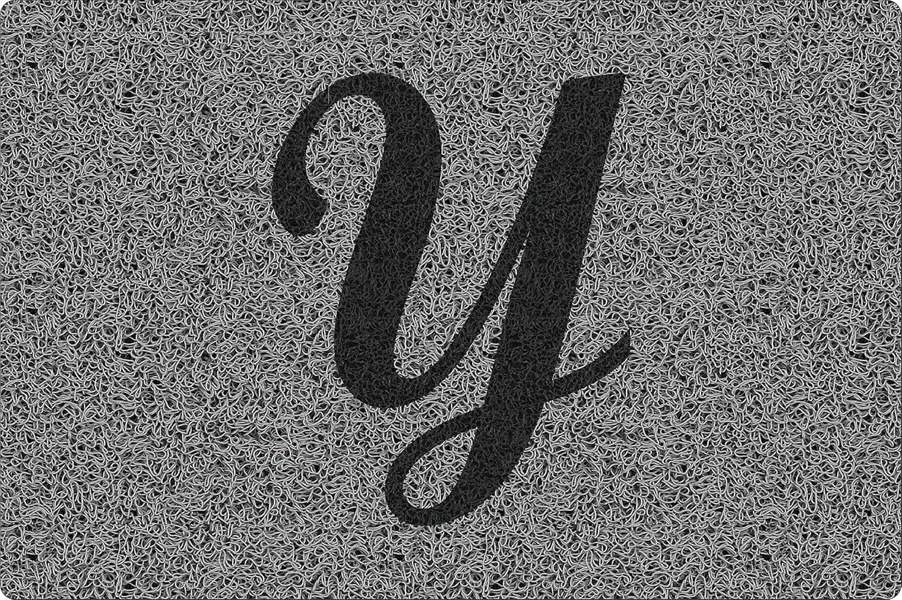 Nicoman Personalised Monogrammed Initial Letter Doormat 60 x 40cm