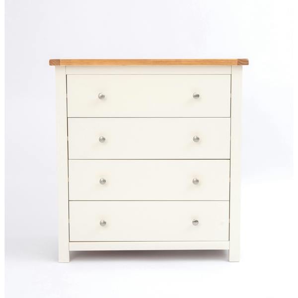 Maggiori 4 Drawer Chest of Drawers Chrome Knob
