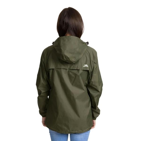 Trespass Unisex Adult Qikpac Waterproof Jacket - Moss - 