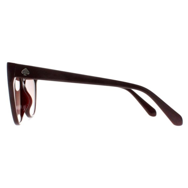 Kate Spade Sunglasses Amya LHF HA Burgundy Brown Gradient