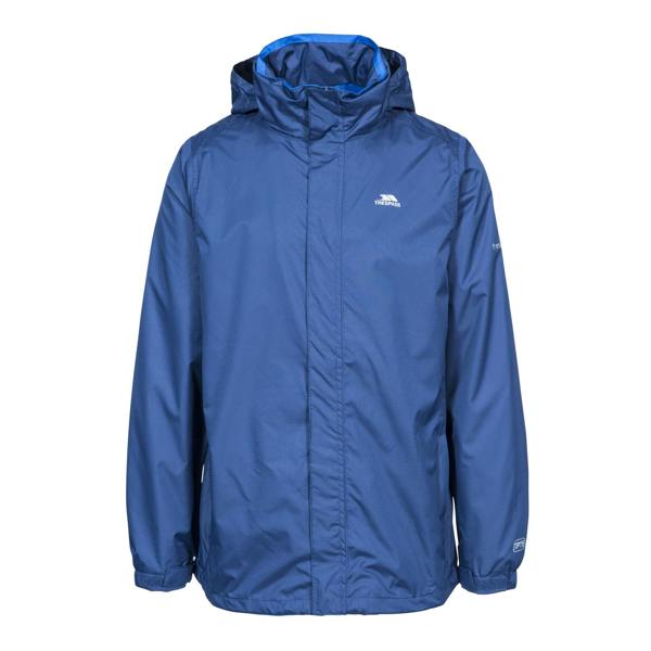 Trespass Mens Fraser II Waterproof Jacket - Navy Tone - 