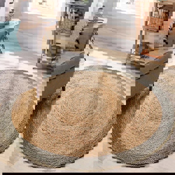 Origins Jute Border Sage Green